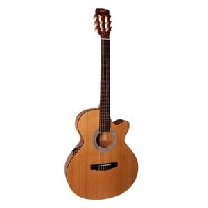 Cort CEC1 OP Classic Series Open Pore Semi Acoustic Classical Guitar